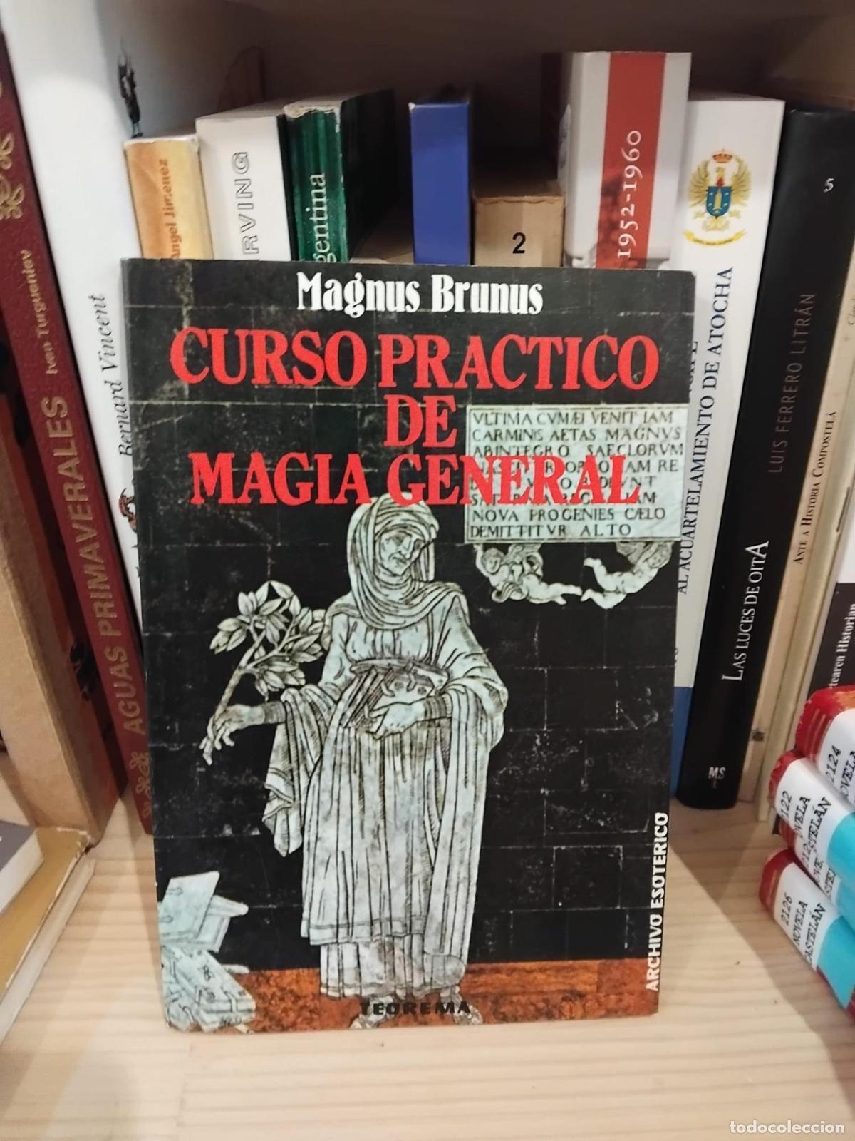 Libros: Curso pr&aacute;ctico de magia general - Magnus Brunos