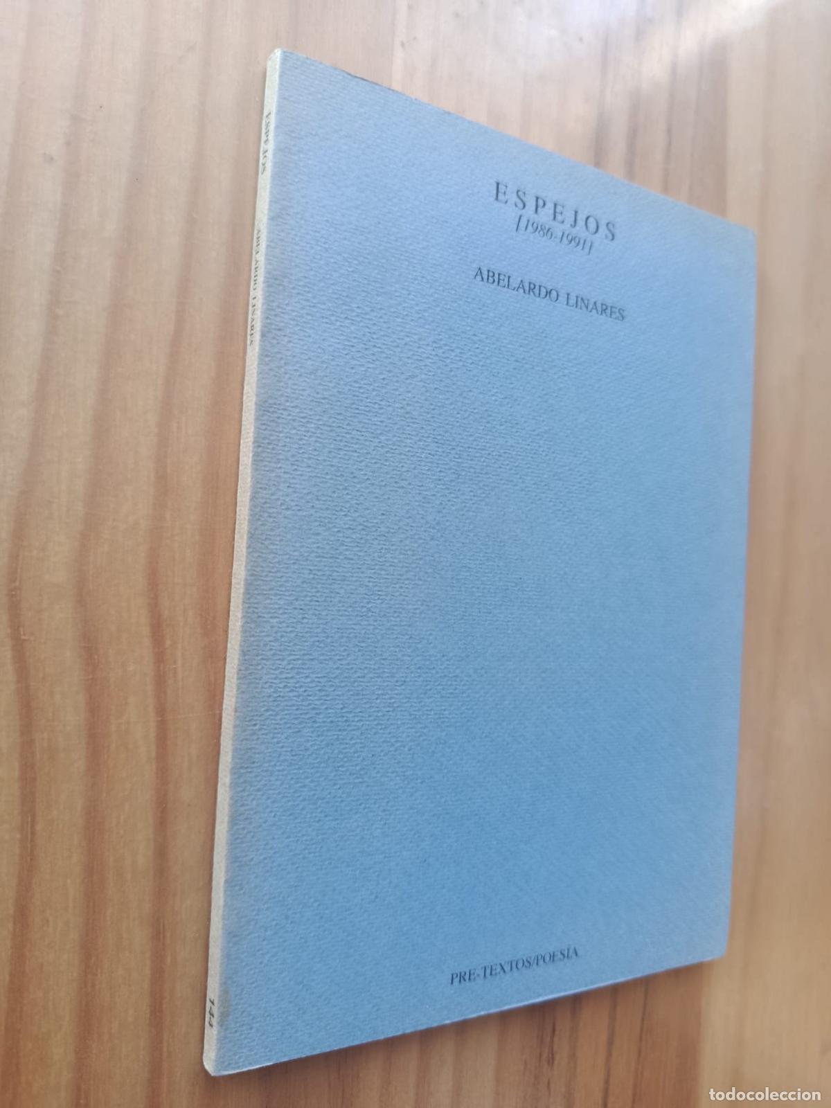 Libros: ESPEJOS (1986-1991) - ABELARDO LINARES - Foto 1