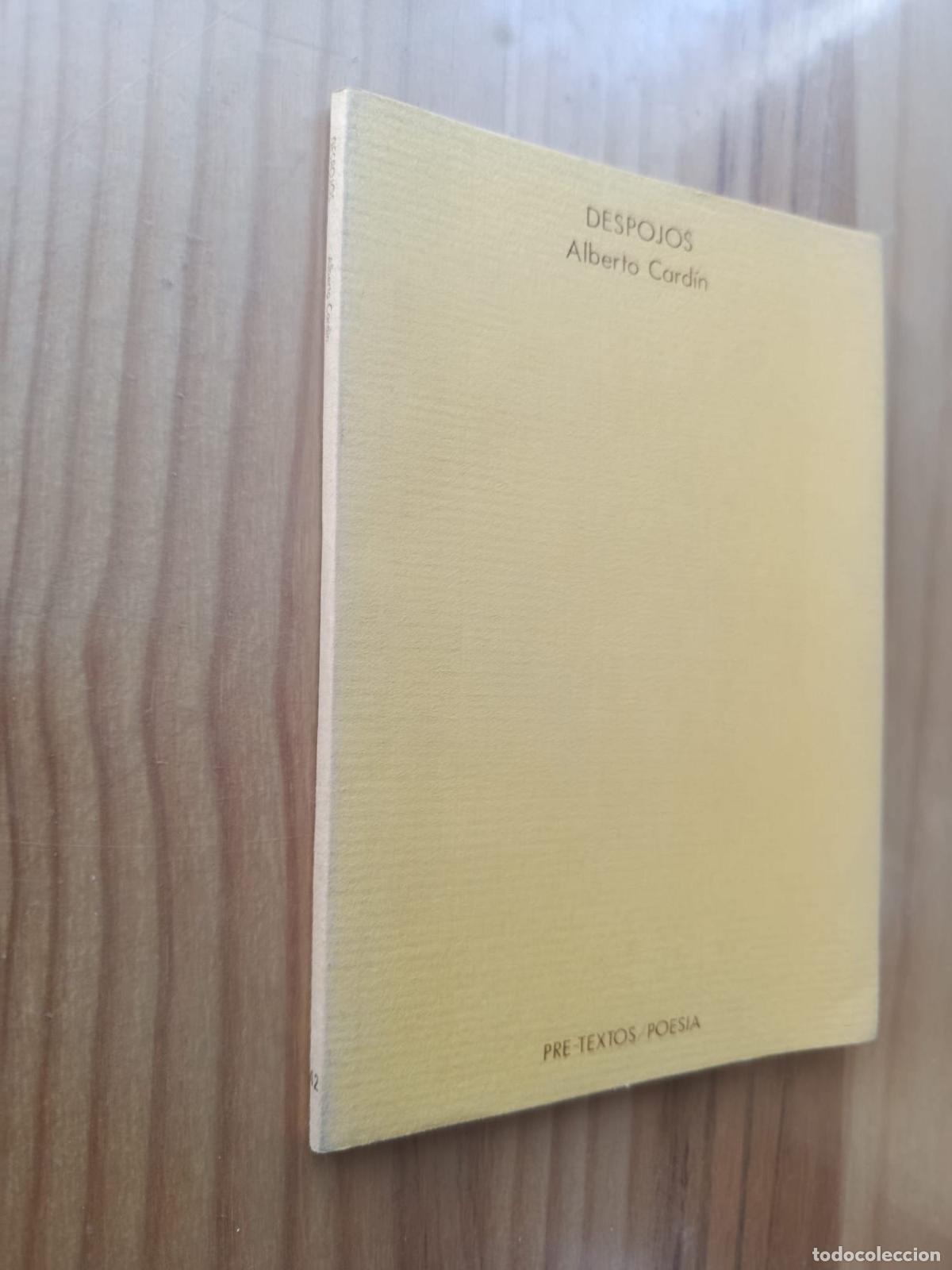 Libros: Despojos - Alberto Card&iacute;n