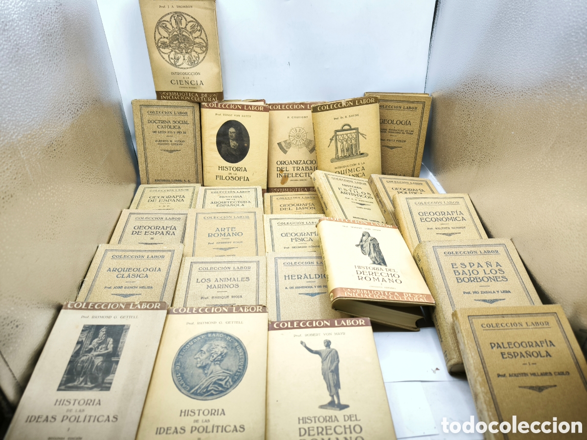 B&uuml;cher: 24 Tomos Editorial Labor varias tematicas.