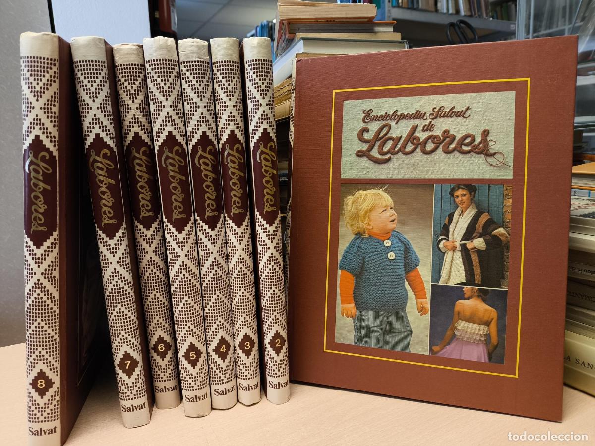 books: ENCICLOPEDIA SALVAT DE LABORES 8 TOMOS - Vvaa