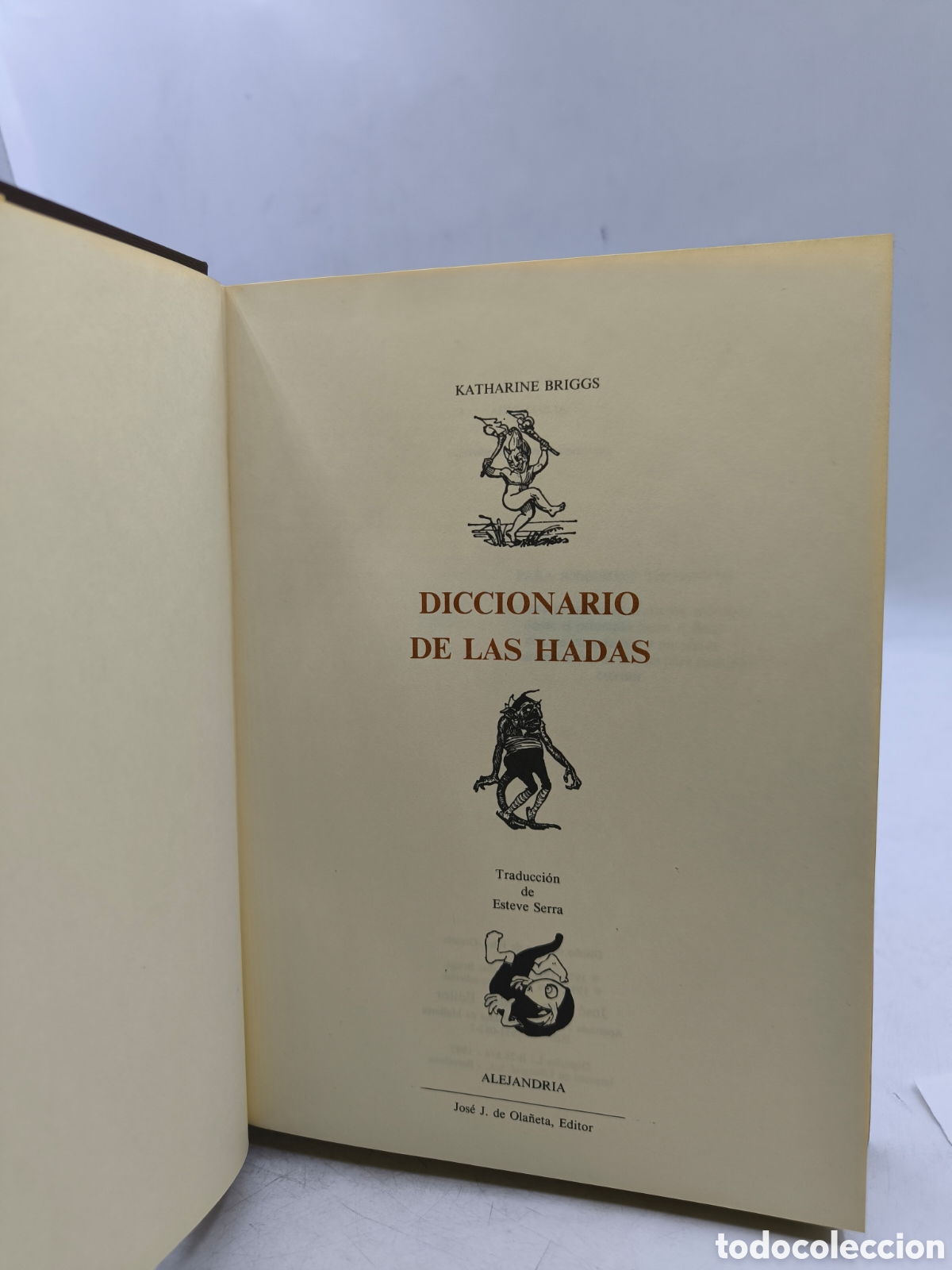 Libros: Diccionario de las hadas. Katharine Briggs - Foto 3