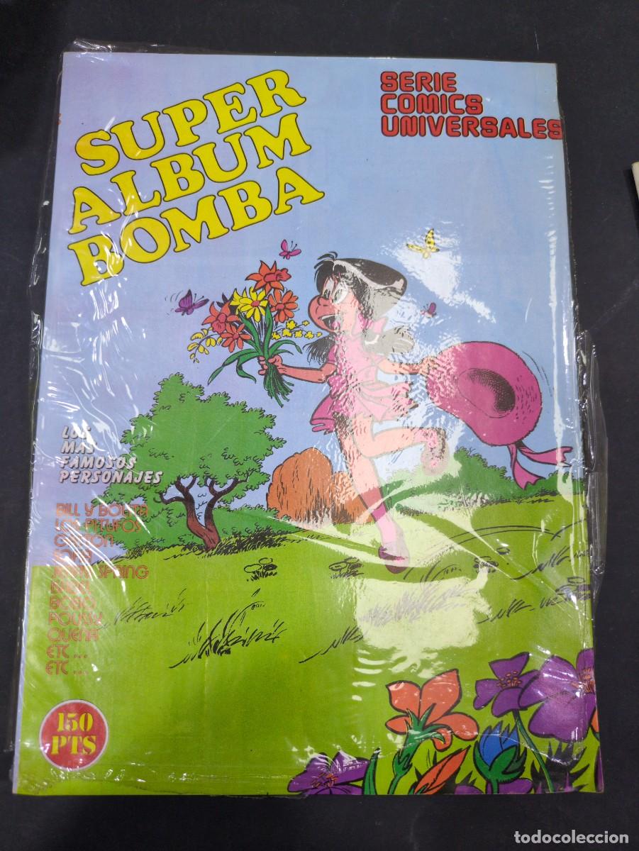 Libros: SUPER ALBUM BOMBA. Serie Comics Universales. N&uacute;mero 15 PLASTIFICADO