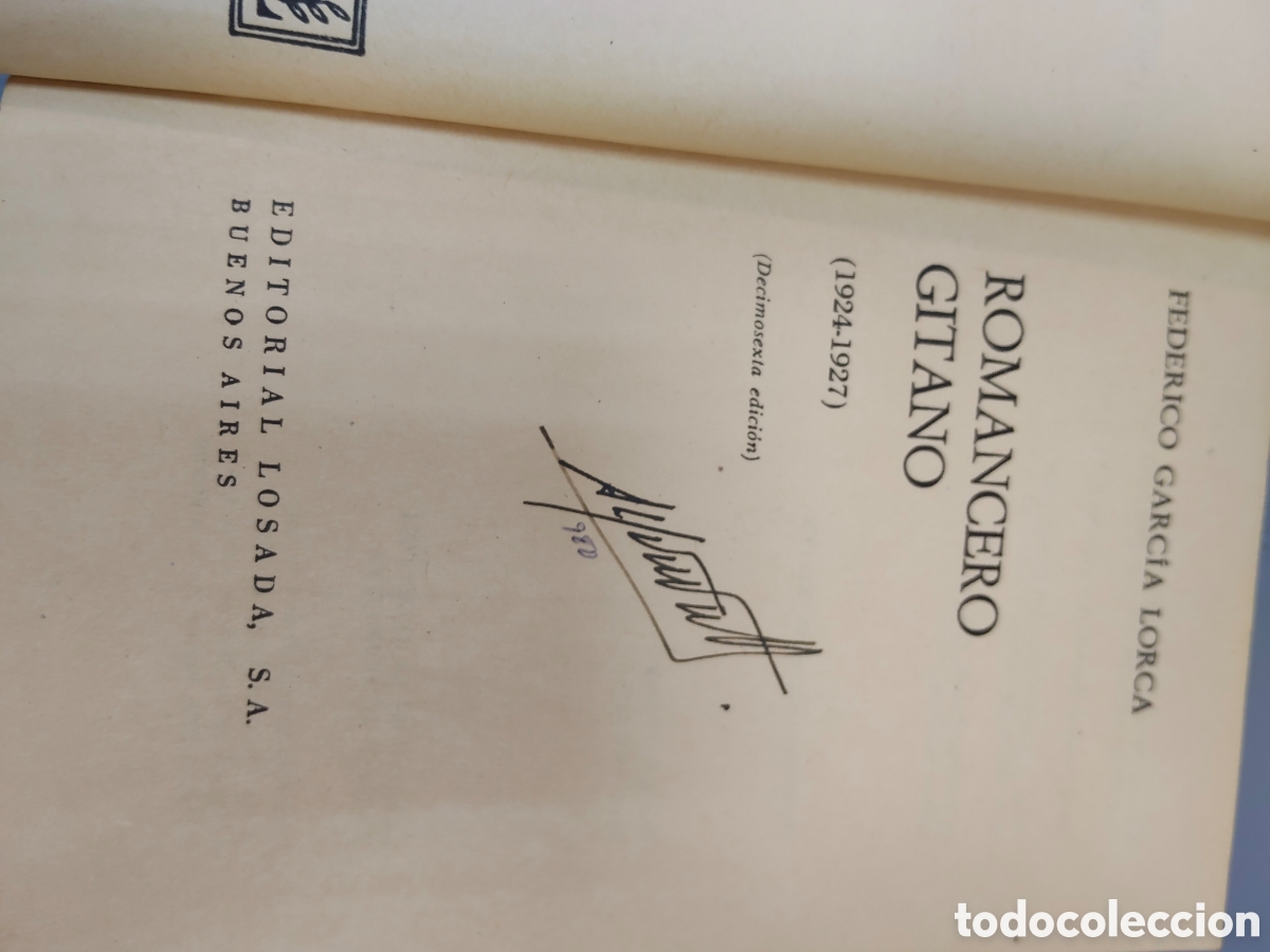 Libros: El Romancero Gitano 1972 - Foto 2