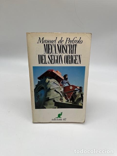 B&uuml;cher: PEDROLO, Manuel del. - Mecanoscrit del segon origen.