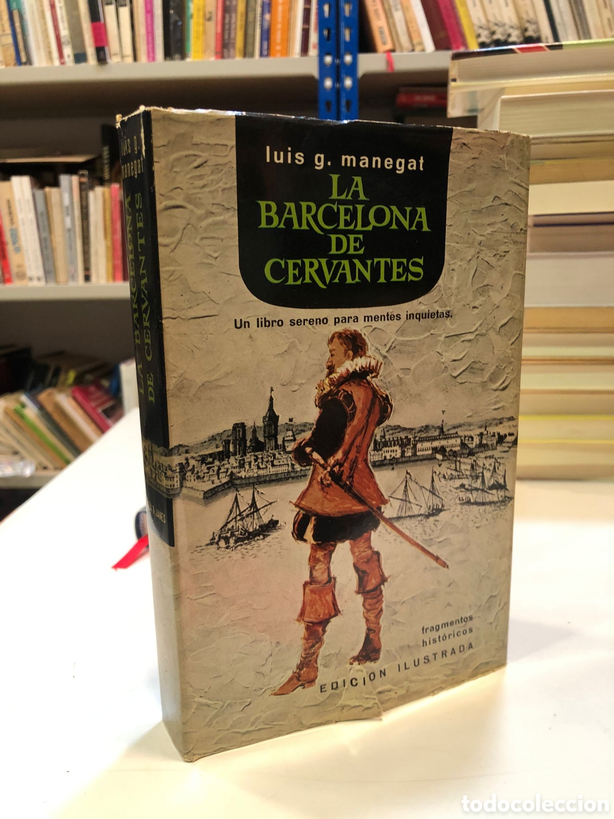 Libri di seconda mano: La Barcelona de Cervantes - Luis G. Manegat