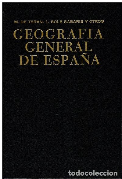 Libros: Geograf&iacute;a general de Espa&ntilde;a- 9788434401440