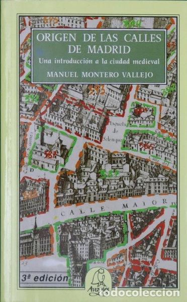 Libros: Origen de las calles de Madrid- 9788486280338