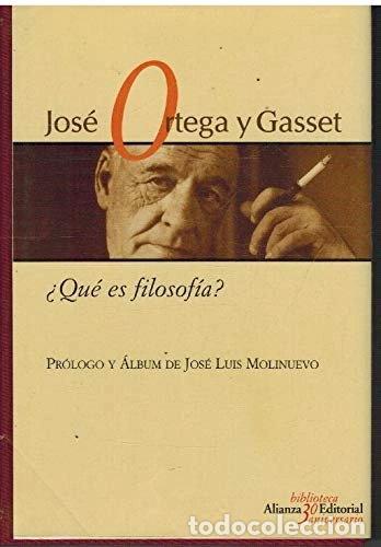 Libros: &iquest;Qu&eacute; es filosof&iacute;a?- 9788420663623