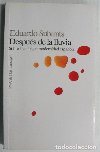 Libros: Despu&eacute;s de la lluvia- 9788478803163