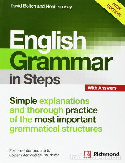 Libros: English Grammar in Steps- 9788466817530