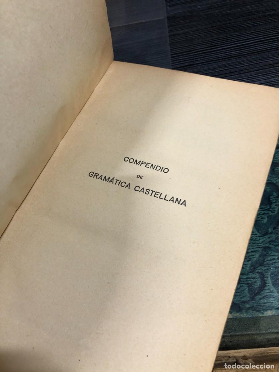 Libros: Compendio de gram&aacute;tica castellana F. Verg&eacute;s y Soler - Foto 3
