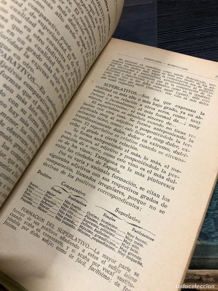 Libros: Compendio de gram&aacute;tica castellana F. Verg&eacute;s y Soler - Foto 4