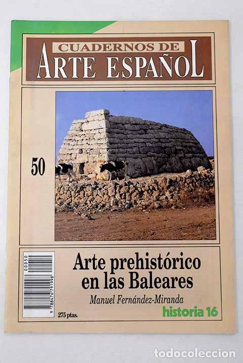 Libros: Arte prehist&oacute;rico en las Baleares.- Fern&aacute;ndez-Miranda, Manuel
