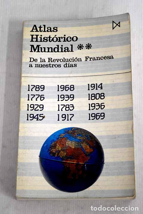 Libros: Atlas hist&oacute;rico mundial, tomo II.- Kinder, Hermann