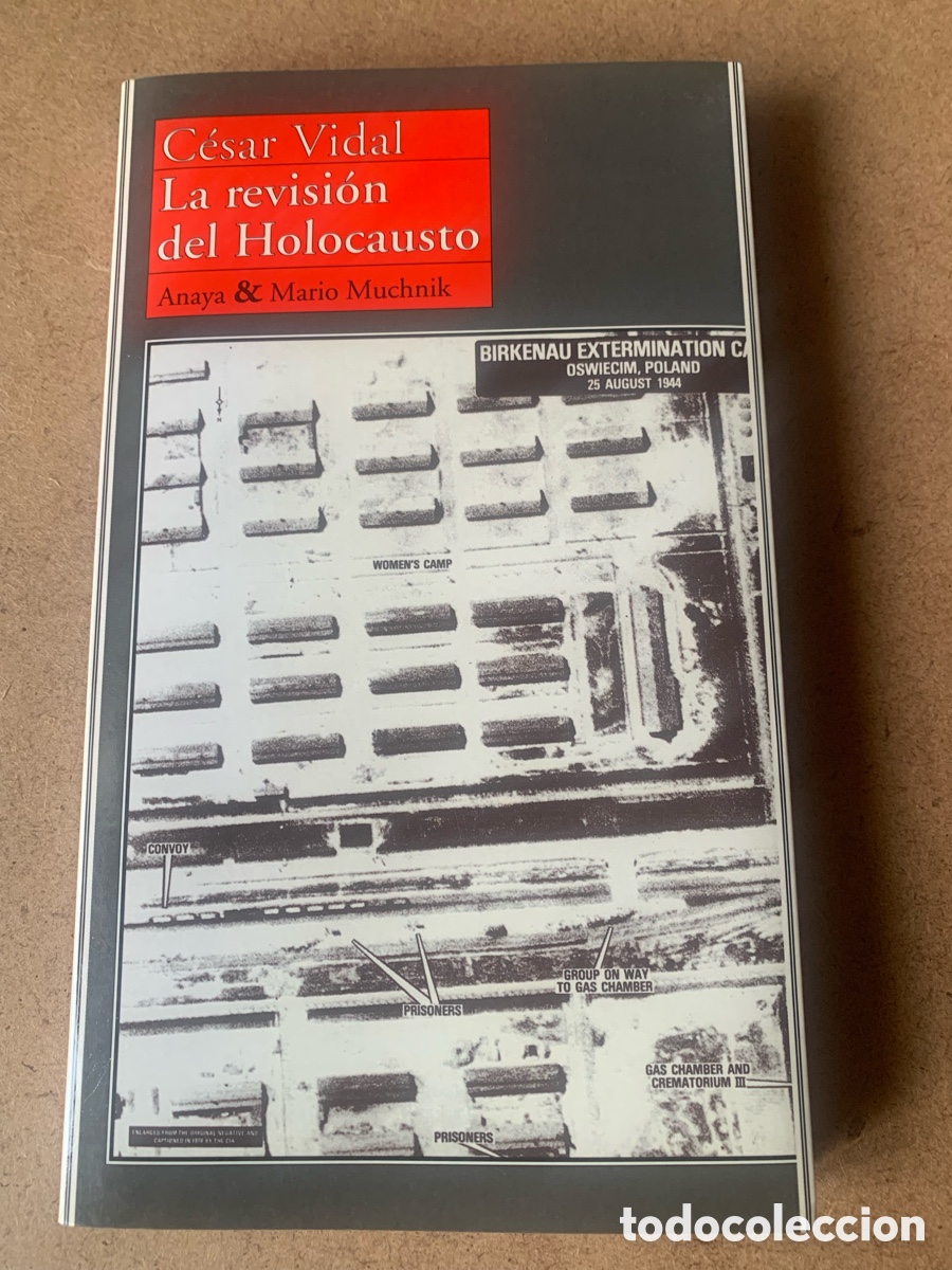 Libros: LIBRO LA REVISI&Oacute;N DEL HOLOCAUSTO . C&Eacute;SAR VIDAL. EDITORIAL ANAYA & MARIO MUCHNIK . A&Ntilde;O 1994.