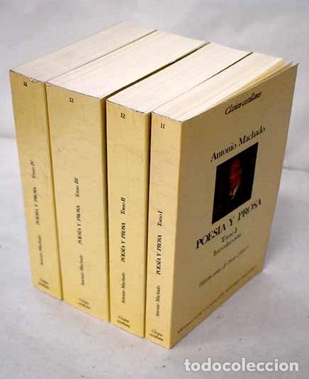 B&uuml;cher: Poes&iacute;a y prosa: Machado, Antonio.- Machado, Antonio