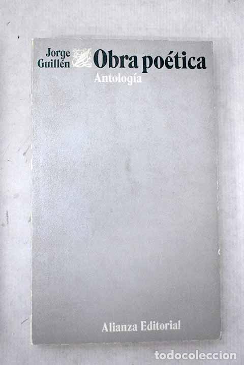 books: Obra poetica: Antologia.- Guill&eacute;n, Jorge