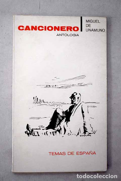 books: Cancionero: (antolog&iacute;a).- Unamuno, Miguel de