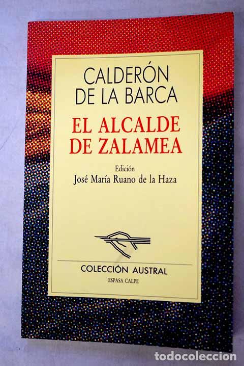 Libros: El alcalde de Zalamea.- Calder&oacute;n de la Barca, Pedro