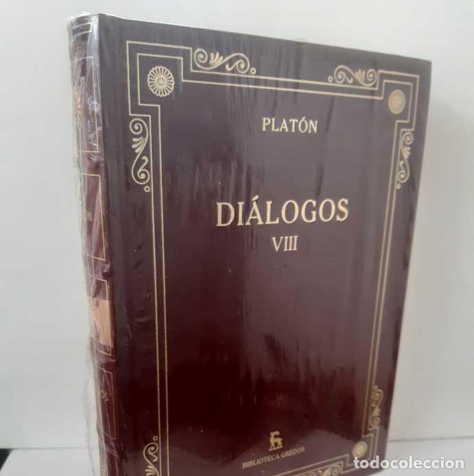 Libros: DI&Aacute;LOGOS VIII - PLAT&Oacute;N. RBA BIBLIOTECA GREDOS 33 - Foto 1