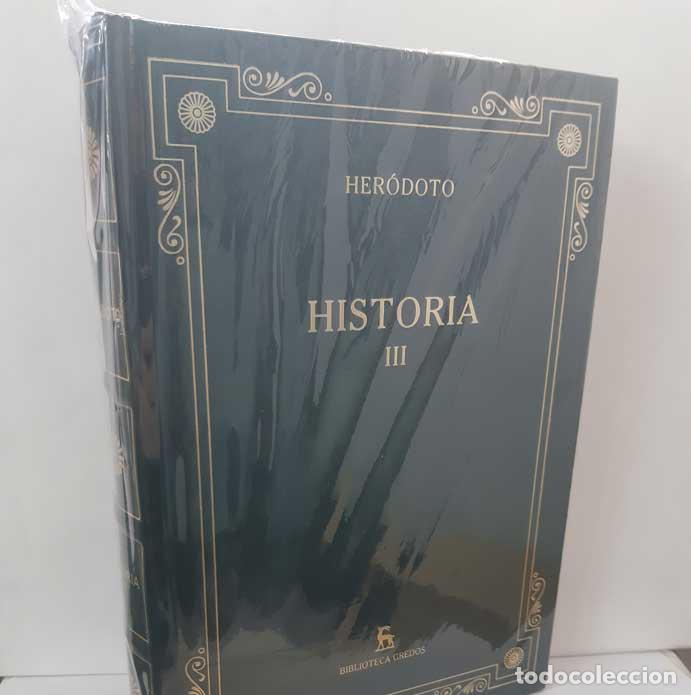 Libros: HISTORIA III (LIBROS V-VI: TERPS&Iacute;CORE - &Eacute;RATO) - HER&Oacute;DOTO. RBA BIBLIOTECA GREDOS 13