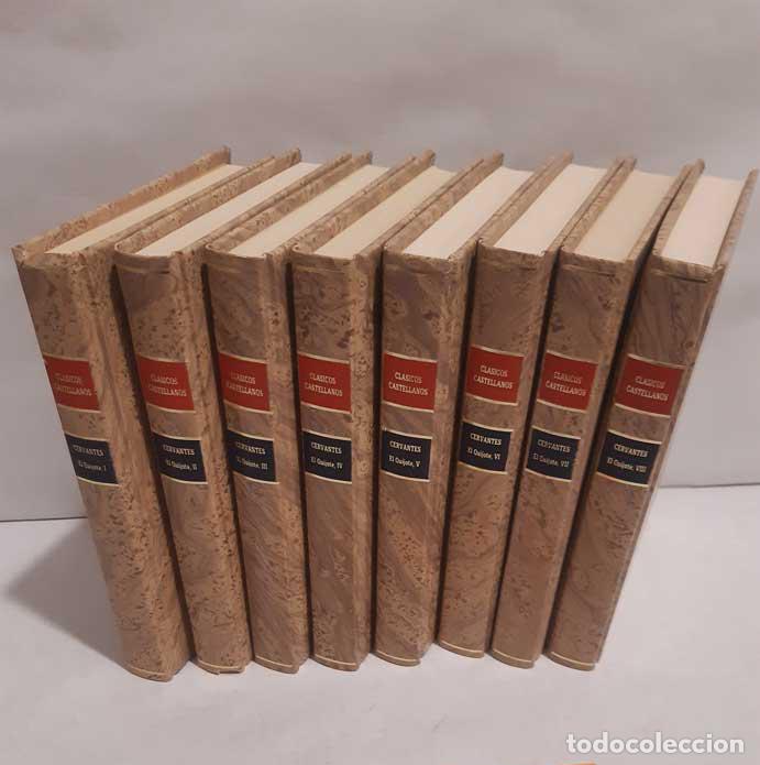 Libros: EL INGENIOSO HIDALGO DON QUIJOTE DE LA MANCHA (8 TOMOS) - CERVANTES SAAVEDRA, MIGUEL DE