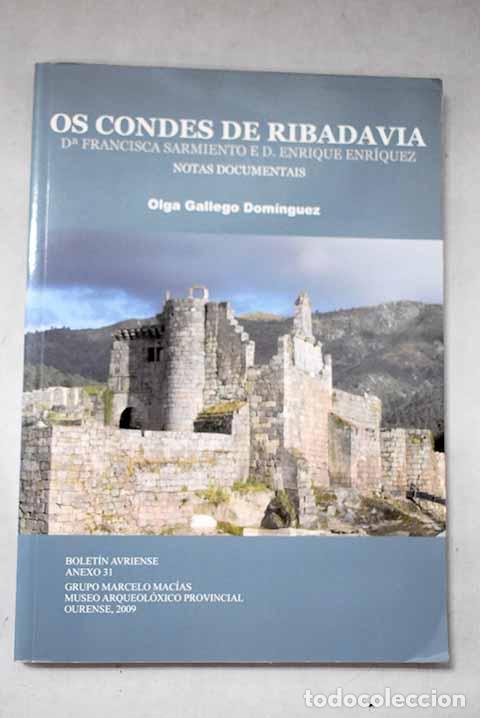 Libros: Os Condes de Ribadavia.- Gallego Dom&iacute;nguez, Olga