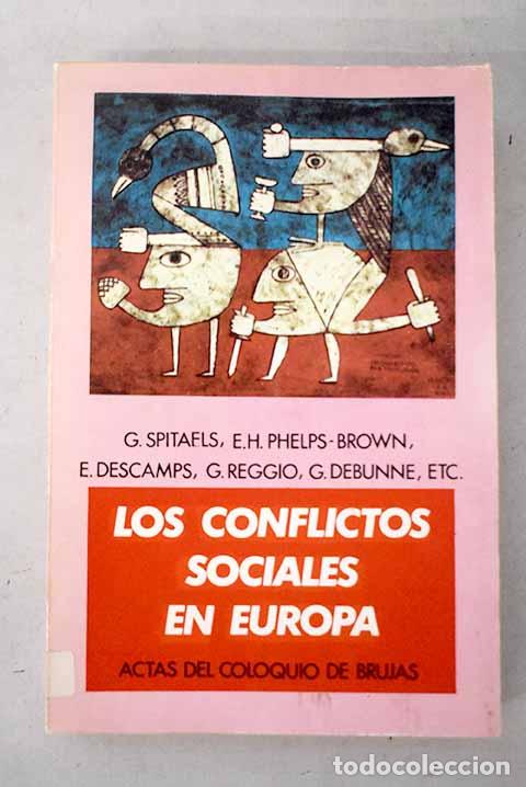 Libros: Los conflictos sociales en Europa: Actas del Coloquio de Brujas