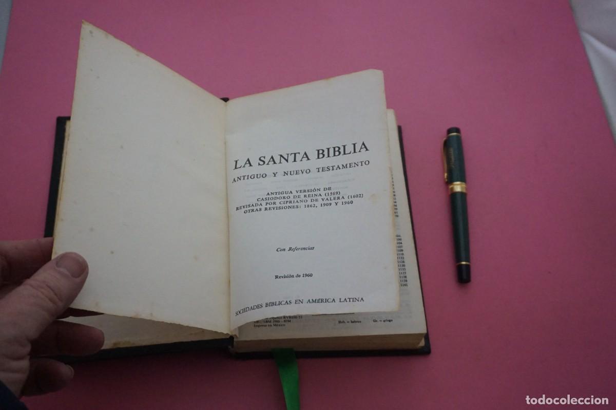Libros: AMF-34C/ LA SANTA BILIBA - ANTIGUO Y NUEVO TESTAMENTO - CASIODORO DE REINA 1569 - REVISION DE 1960