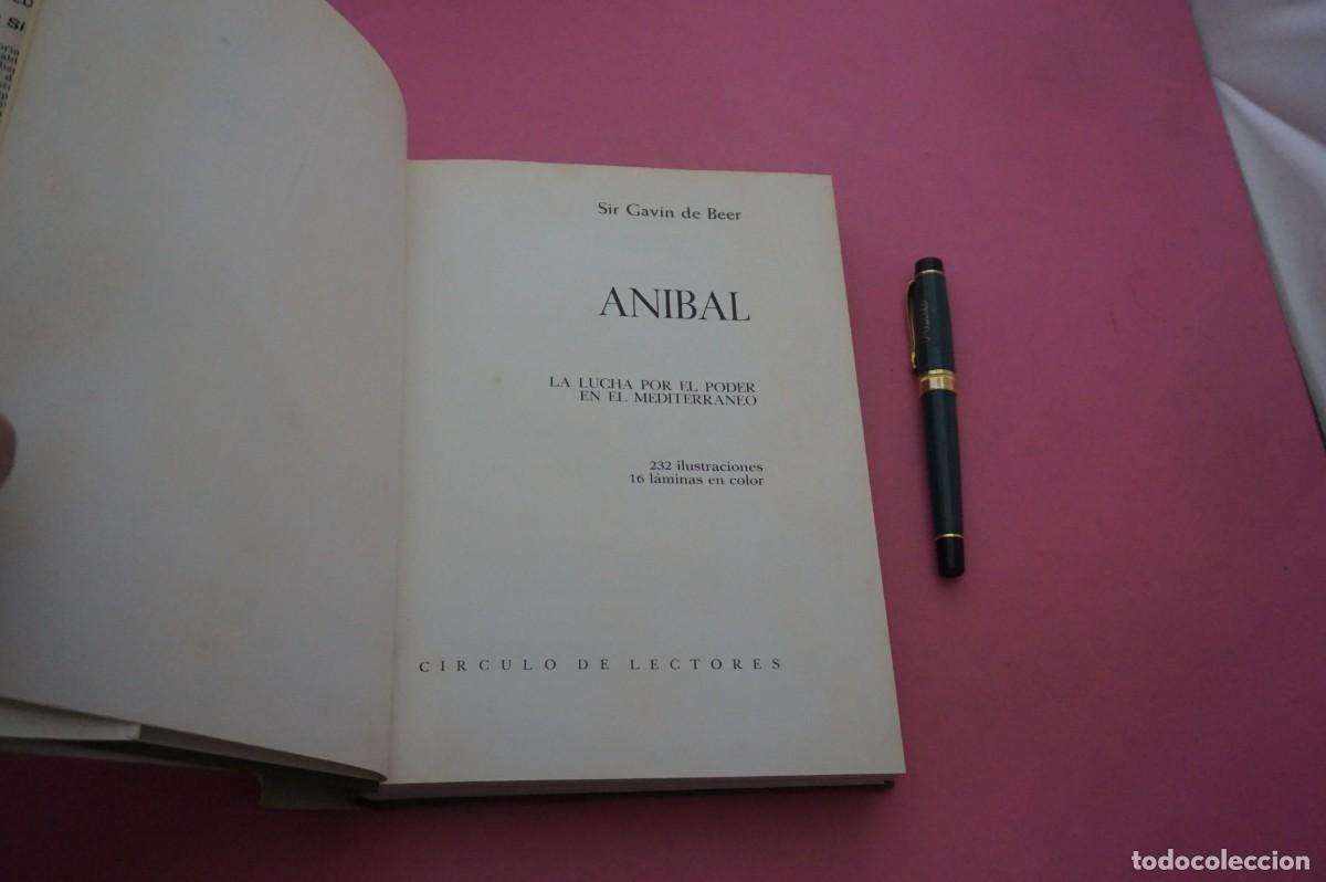 Libros: AMF-34C/ ANIBAL - SIR GAVIN DE BEER / CIRCULO DE LECTORES - Foto 2