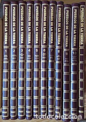 Libros: PUEBLOS DE LA TIERRA. 10 TOMOS + GLOSARIO. RAZAS, RITOS Y COSTUMBRES.