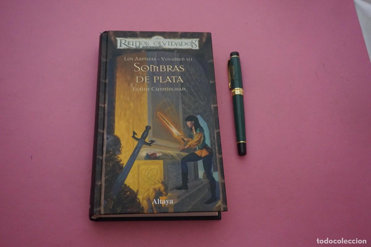 B&uuml;cher: AMF-34F/ SOMBRAS DE PLATA - LOS ARPISTAS III - ELAINE CUNNINGHAM / ALTAYA EDITOR