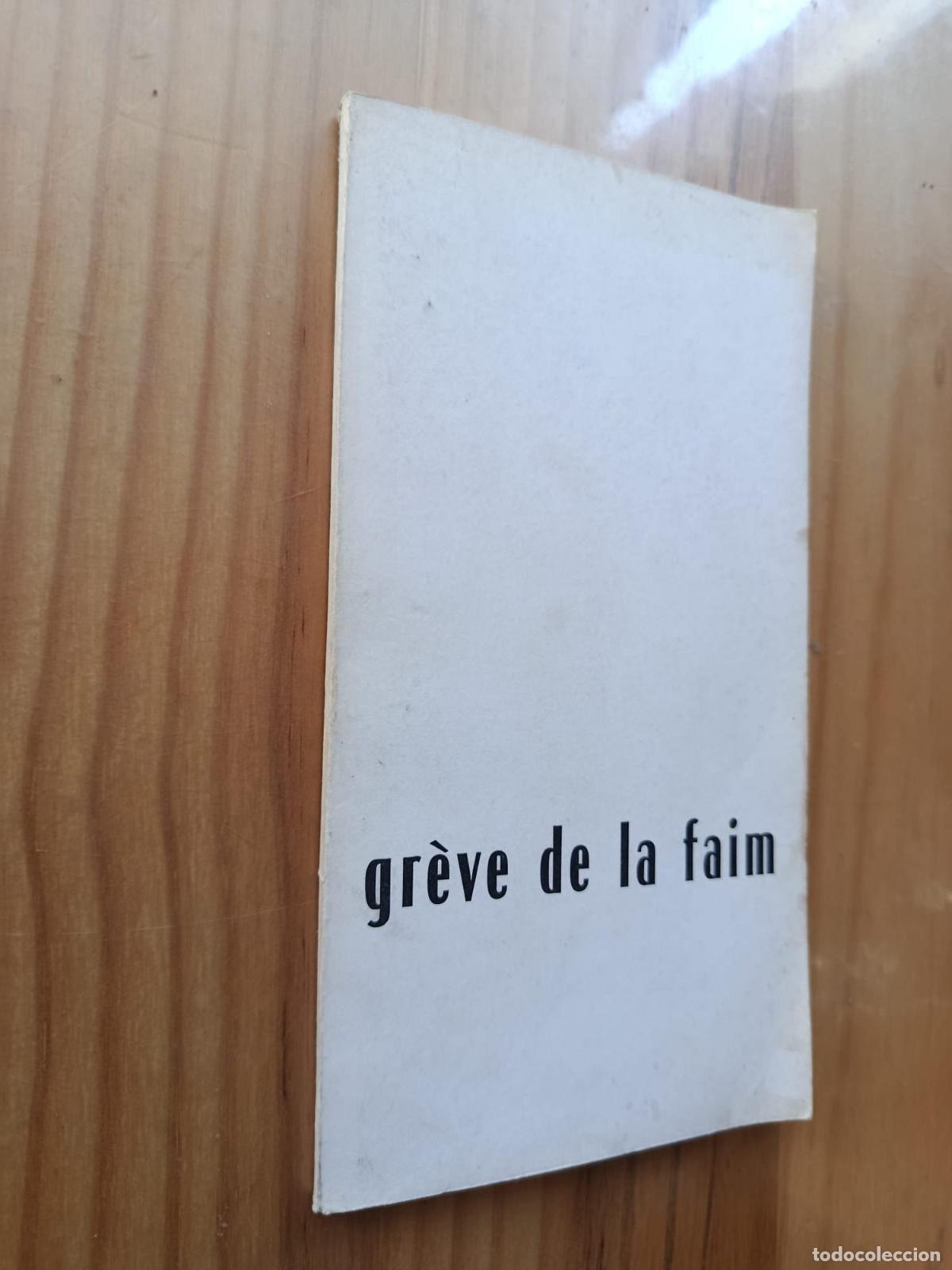 Libros: Gr&egrave;ve de la faim - SARMIENTO, Jos&eacute; Antonio