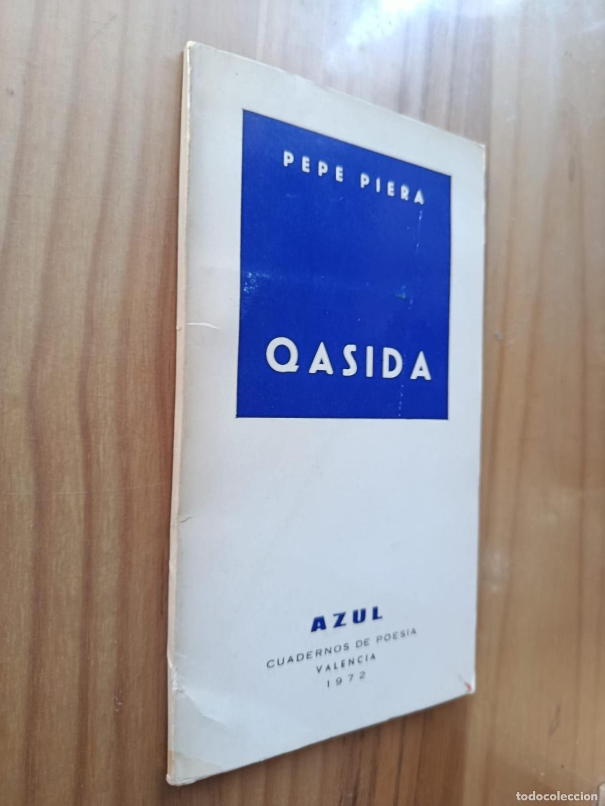 Libros: QASIDA - Piera, Pepe