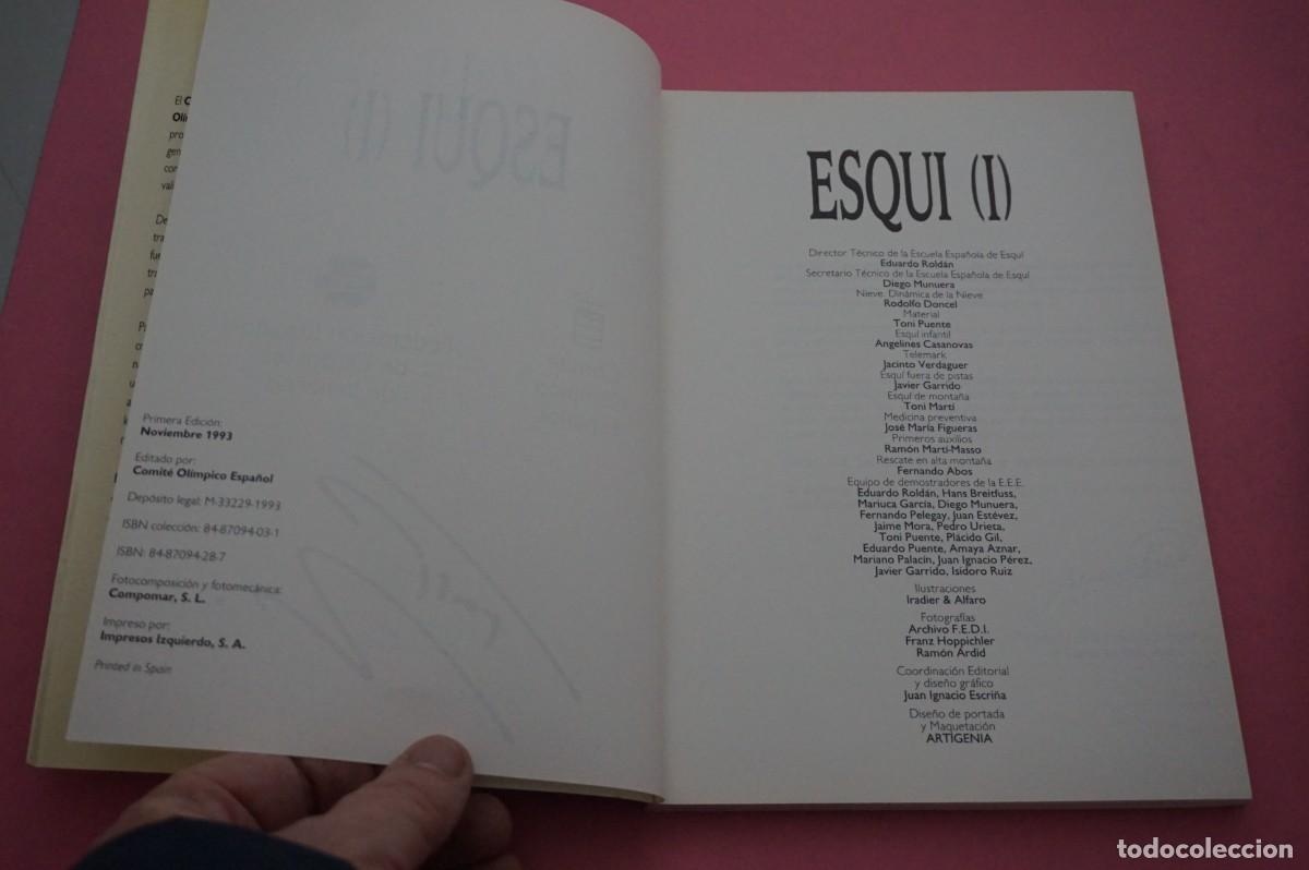 Libros: AMF-34G/ ESQUI I / COMITE OLIMPICO ESP&Ntilde;OL - Foto 3