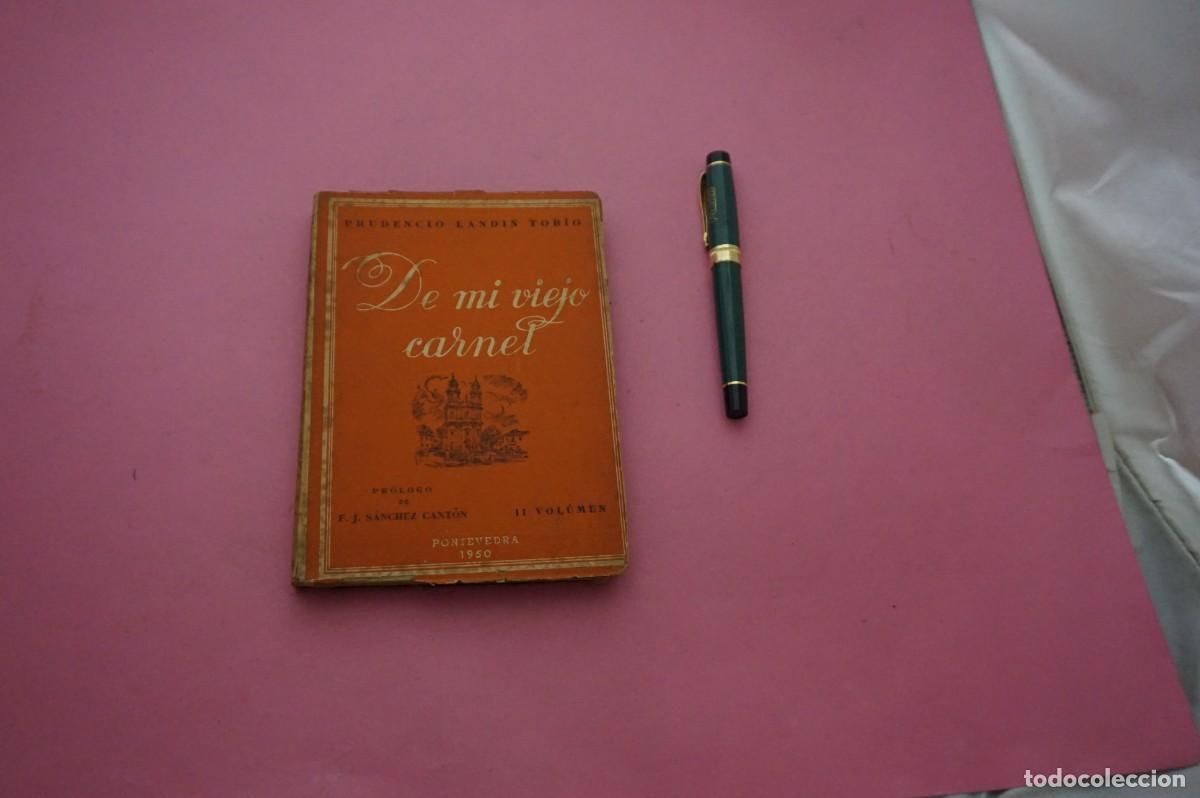Libri di seconda mano: AMF-34A - DE MI VIEJO CARNET - PRUDENCIO LANDIN TOBIO / IMPRENTA JULIO ANTUNEZ 1950