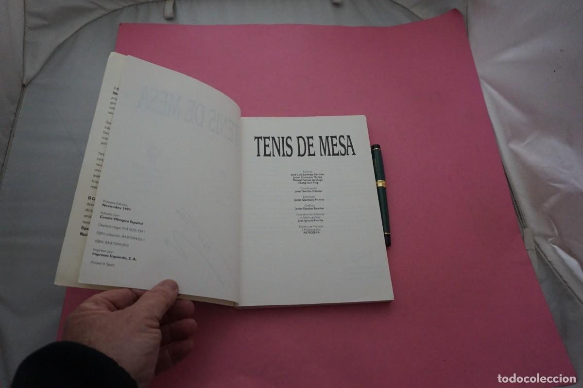 Libros: AMF-34B/ TENIS DE MESA - COMITE OLIMPICO ESPA&Ntilde;OL - Foto 3