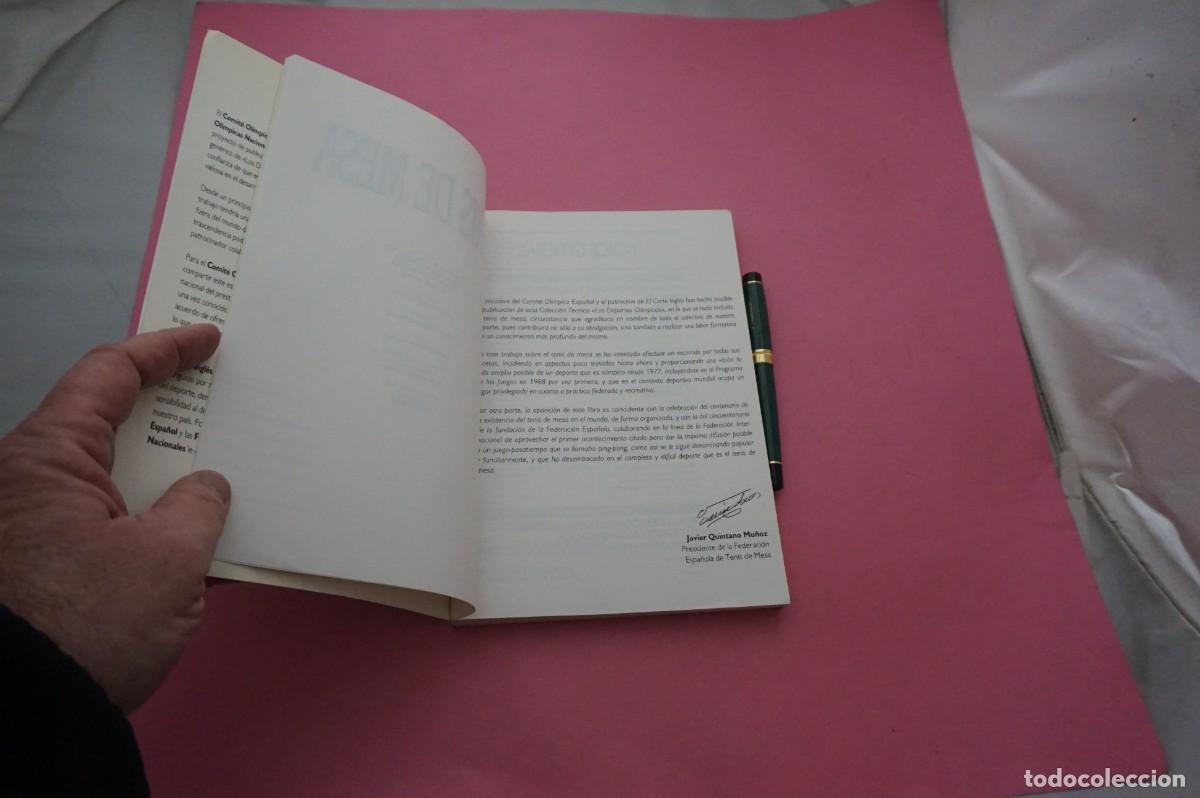 Libros: AMF-34B/ TENIS DE MESA - COMITE OLIMPICO ESPA&Ntilde;OL - Foto 4