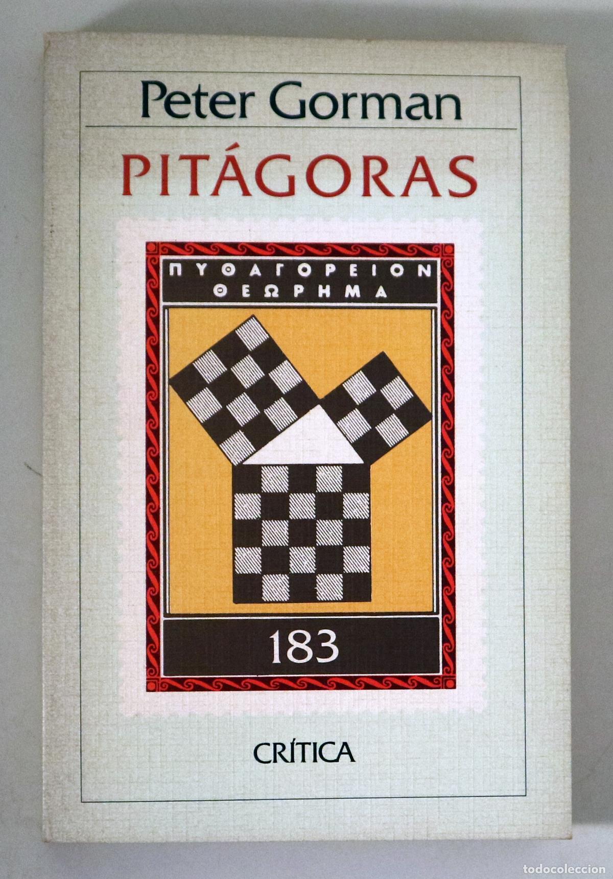 Libros: Pit&aacute;goras - GORMAN, Peter - PIT&Aacute;GORAS - Barcelona 1988
