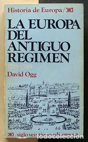Libros: La Europa del antiguo r&eacute;gimen 1715-178 - Ogg, David