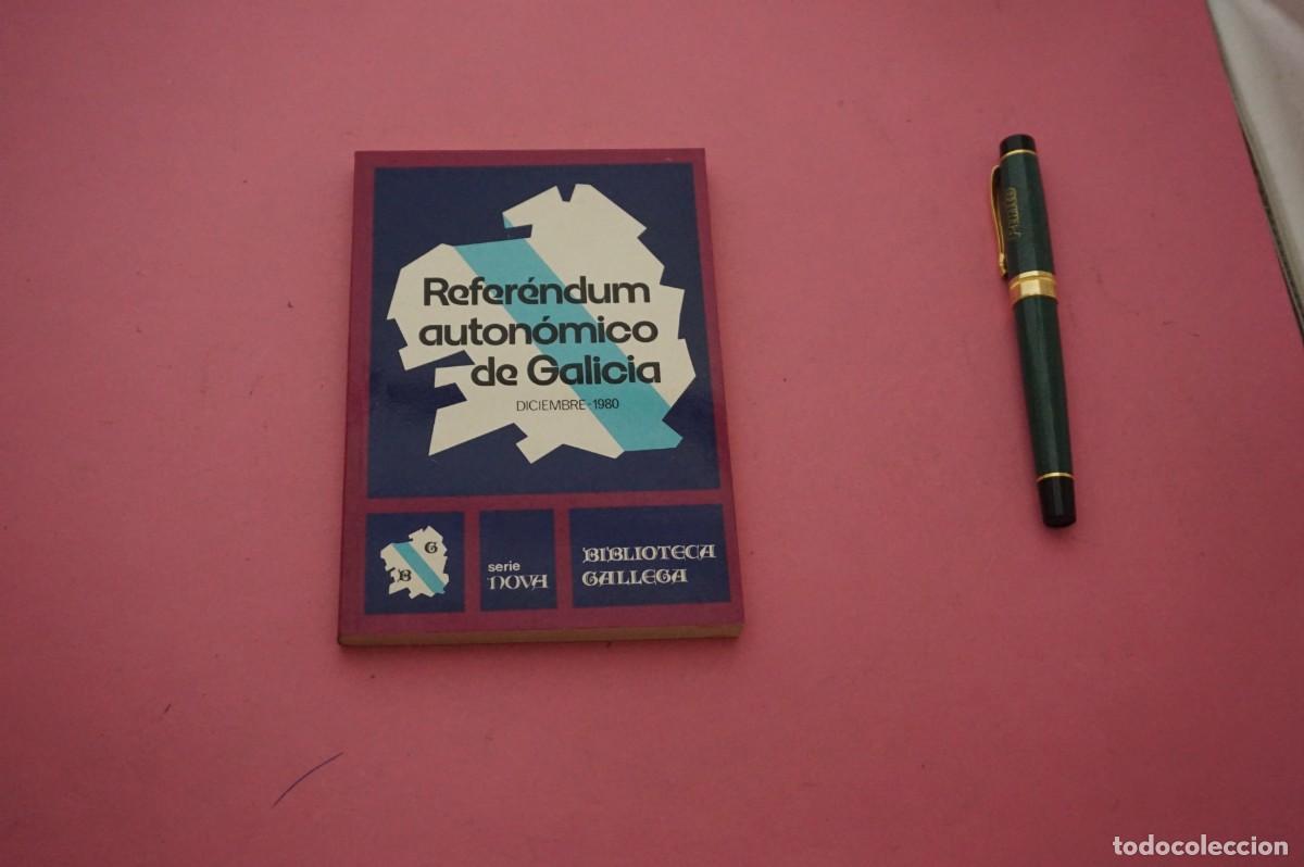 Libri di seconda mano: AMF-34B/ REFERENDUM AUTONOMICO DE GALICIA - DICIEMBRE 1980 / SERIE NOVA BIBLIOTECA GALLEGA