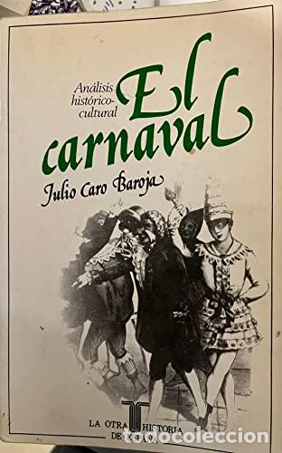 Libros: El carnaval - Julio Caro Baroja