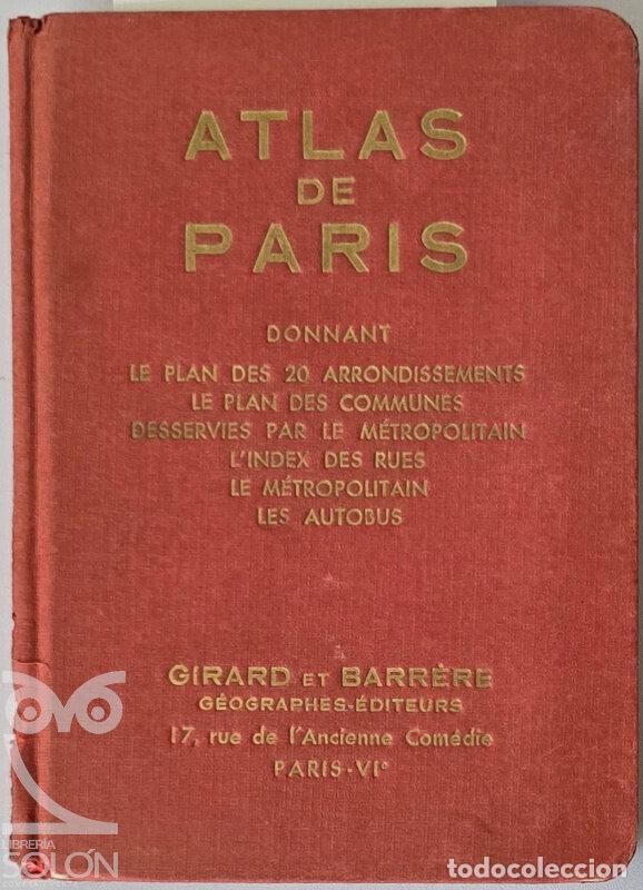 Libros: Atlas de Par&iacute;s. Le plan des 20 arrondissements - Aa. Vv.