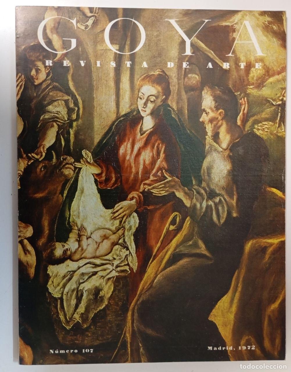 Livres: Goya. Revista de arte N&ordm; 107 - VVAA