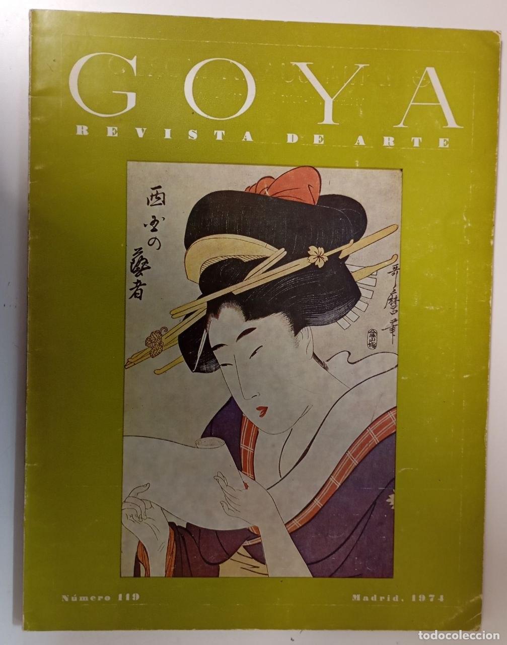 B&uuml;cher: Goya. Revista de arte N&ordm; 119 - VVAA