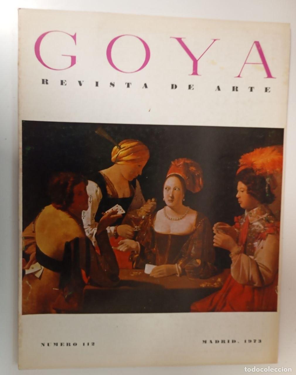 books: Goya. Revista de arte N&ordm; 112 - VVAA
