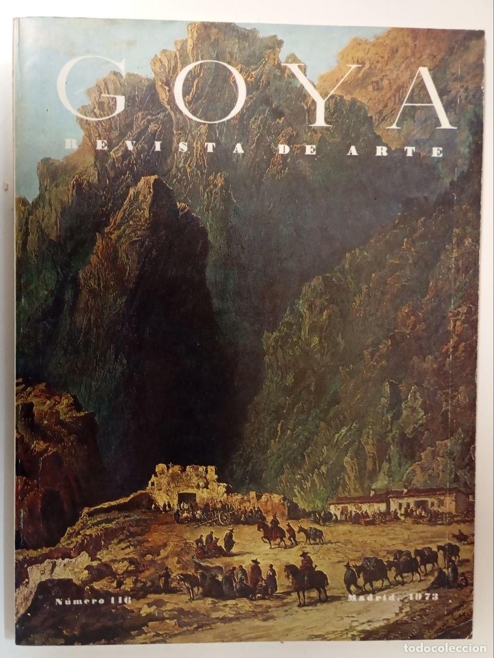 Libros: Goya. Revista de arte N&ordm; 116 - VVAA