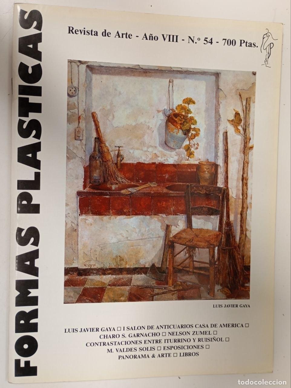 Libros: Formas Pl&aacute;sticas. Revista de Arte. A&ntilde;o VIII. Numero 54 - VVAA