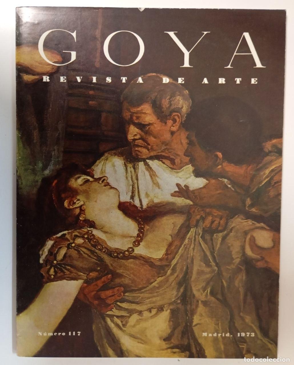 Libros: Goya. Revista de arte N&ordm; 117 - VVAA